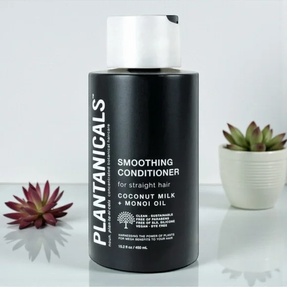 Plantanicals Smoothing Conditioner For Straight Hair Coconut Milk Monoi Oil PC - Picture 1 of 3